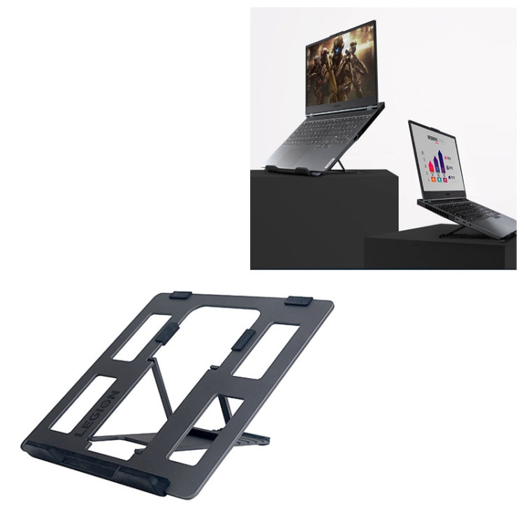 Lenovo Z2 Legion Gears Aluminum Alloy Notebook Laptop Desktop Heat Radiation Holder Cooling Bracket (Grey) - Laptop Stand by Lenovo | Online Shopping UK | buy2fix