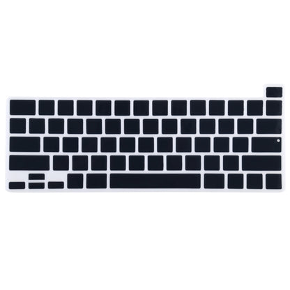 Dustproof Silicone Laptop Keyboard Protective Film for MacBook Pro 13.3 inch 2022 (Black) - Keyboard Protector by buy2fix | Online Shopping UK | buy2fix