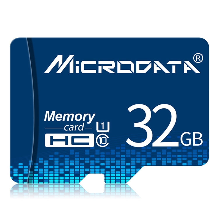 MICRODATA 32GB U1 Blue TF(Micro SD) Memory Card - Micro SD Card by MiCRODATA | Online Shopping UK | buy2fix