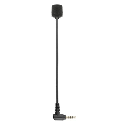 BOYA BY-UM4 3.5mm Interface Plug Live Show Omni-directional Condenser Mic Mini Flexible Microphone for iPhone, Galaxy, Huawei, LG and other Smartphones(Black) - Camera Microphone by BOYA | Online Shopping UK | buy2fix