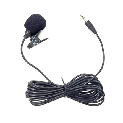 ZJ002MR Stereo 3.5mm Straight Plug Car Sun Visor Wireless Interpreter Tour Guide Megaphone Lavalier Wired Microphone, Length: 3m - Consumer Electronics by buy2fix | Online Shopping UK | buy2fix