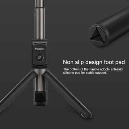 Huawei CF15 Pro Mobile Phone Bluetooth Mini Selfie Stick Live Floor Tripod Bracket(Black) - Selfie Sticks by Huawei | Online Shopping UK | buy2fix