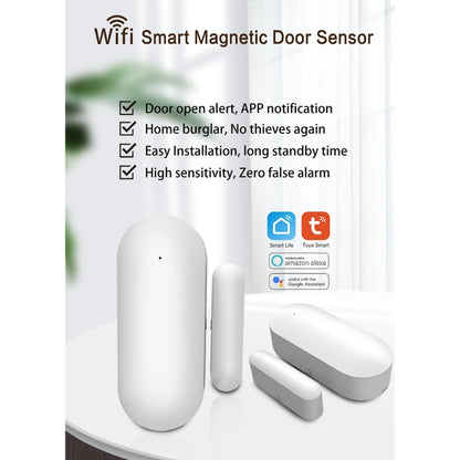 PB-69W WIFI Smart Wireless Magnetic Door and Window Sensor - Security by buy2fix | Online Shopping UK | buy2fix