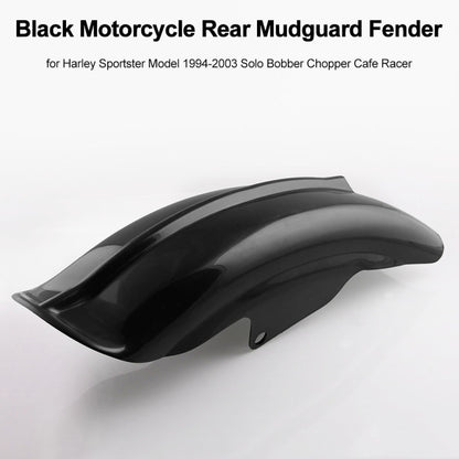 MB-WE001 ABS Motorcycle Modified Rear Mudguards Rear Tire Fender for Harley Davidson 883 XL1200 - Others by buy2fix | Online Shopping UK | buy2fix