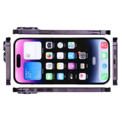For iPhone 14 Pro Color Screen Non-Working Fake Dummy Display Model (Deep Purple) - For iPhone & iPad by buy2fix | Online Shopping UK | buy2fix