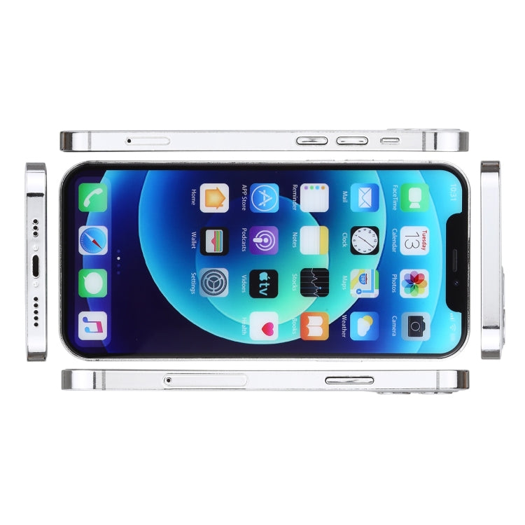 For iPhone 12 Pro Max Color Screen Non-Working Fake Dummy Display Model(Silver) - Mobile Accessories by buy2fix | Online Shopping UK | buy2fix