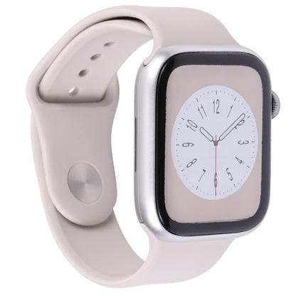 For Apple Watch Series 8 41mm Color Screen Non-Working Fake Dummy Display Model(Starlight) - Watch Model by buy2fix | Online Shopping UK | buy2fix