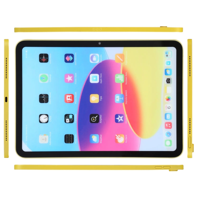 For iPad 10th Gen 10.9 2022 Color Screen Non-Working Fake Dummy Display Model (Yellow) - For iPhone & iPad by buy2fix | Online Shopping UK | buy2fix