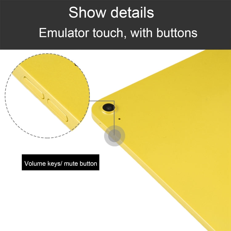 For iPad 10th Gen 10.9 2022 Color Screen Non-Working Fake Dummy Display Model (Yellow) - For iPhone & iPad by buy2fix | Online Shopping UK | buy2fix