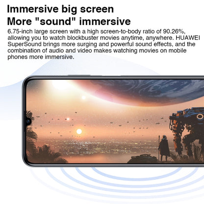 Huawei Enjoy 60 128GB MGA-AL40,  48MP Cameras, China Version, Dual Back Cameras, Face ID & Side Fingerprint Identification, 6000mAh Battery, 6.75 inch HarmonyOS 3.0 Octa Core, Network: 4G, OTG, Not Support Google Play(Black) - Huawei Mate & P by Huawei | Online Shopping UK | buy2fix