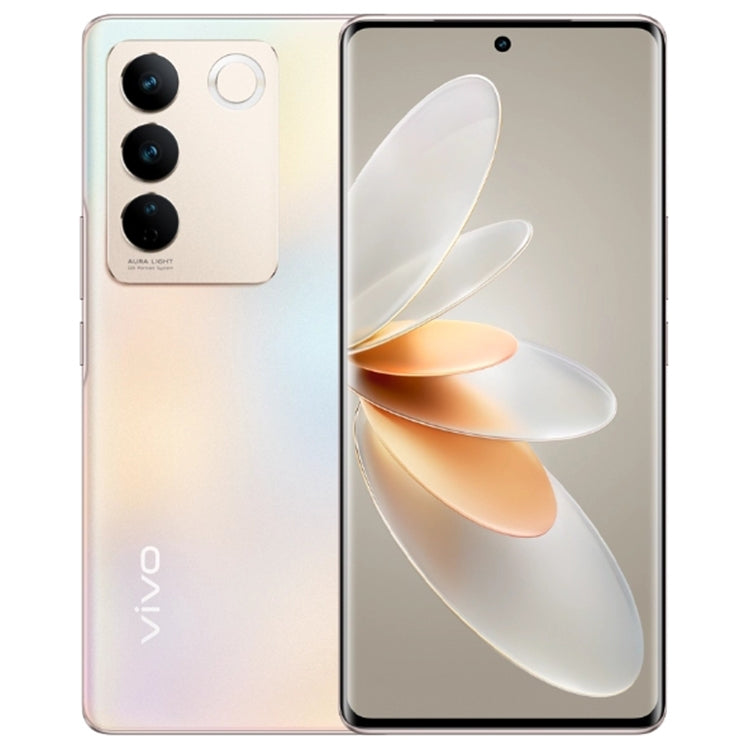 vivo S16 5G, 64MP Camera, 12GB+512GB, Triple Back Cameras, Srceen Fingerprint Identification, 4600mAh Battery, 6.78 inch Android 13 OriginOS 3 Qualcomm Snapdragon 870 Octa Core up to 3.2GHz, OTG, NFC, Network: 5G (Gold) - vivo by vivo | Online Shopping UK | buy2fix