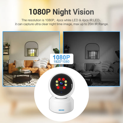 ESCAM PT200 HD 1080P Dual-band WiFi IP Camera, Support Night Vision / Motion Detection / Auto Tracking / TF Card / Two-way Audio, US Plug - Security by ESCAM | Online Shopping UK | buy2fix