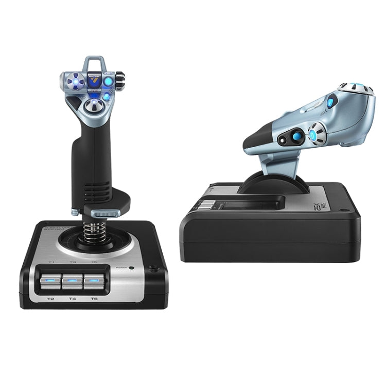 Logitech G Saitek X52 Flight Control Game Throttle Joystick Handle Controller - Pocket Console by Logitech | Online Shopping UK | buy2fix