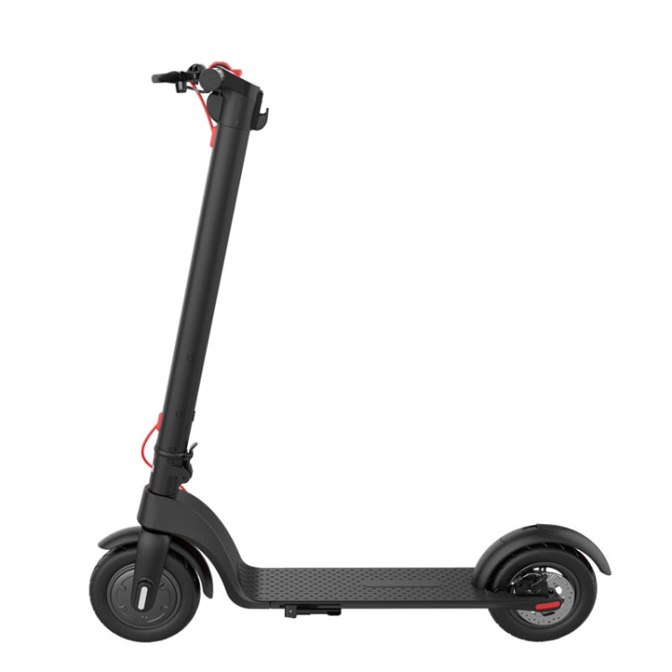 [EU Warehouse] X7 Outdoor Waterproof Foldable Off-road Scooter with 8.5 inch Vacuum Tires & LCD Display& LED Lights & 6.4AH Lithium Battery, Load-bearing: 20-100kg (Black) - Electric Scooters by buy2fix | Online Shopping UK | buy2fix