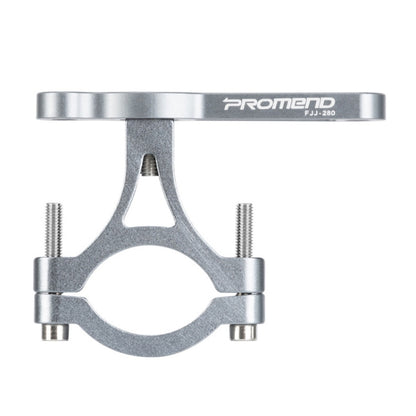 PROMEND FJJ-280N CNC Aluminum Alloy Bicycle Adapter Seat for Bottle Cage (Titanium Color) - Outdoor & Sports by PROMEND | Online Shopping UK | buy2fix