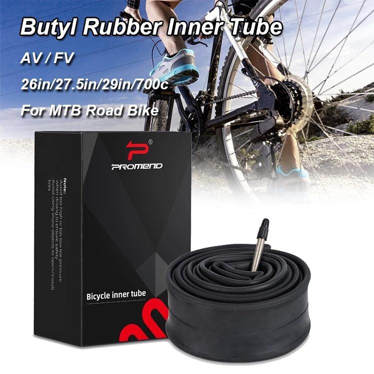 PROMEND 29 x 1.95 FV Mountain Bike Butyl Pneumatic Inner Tube - Outdoor & Sports by PROMEND | Online Shopping UK | buy2fix