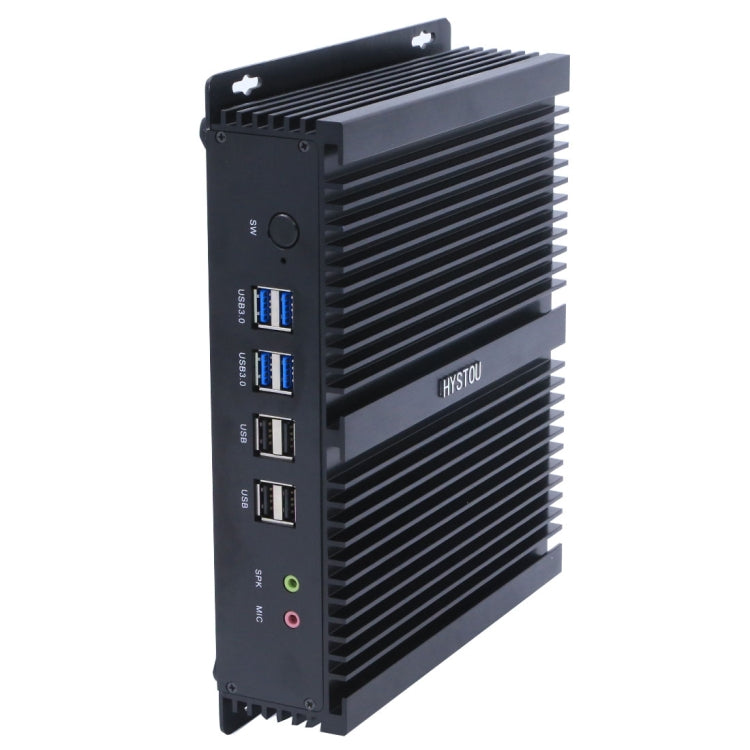 HYSTOU FMP04B-i5-4200U Mini PC Core i5-4200U Intel QS77 Express 2.6GHz, RAM: 8GB, ROM: 128GB, Support Windows 10 / Linux OS - Barebone Mini PCs by HYSTOU | Online Shopping UK | buy2fix