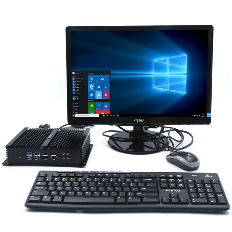 HYSTOU FMP04B-i5-4200U Mini PC Core i5-4200U Intel QS77 Express 2.6GHz, RAM: 8GB, ROM: 128GB, Support Windows 10 / Linux OS - Barebone Mini PCs by HYSTOU | Online Shopping UK | buy2fix