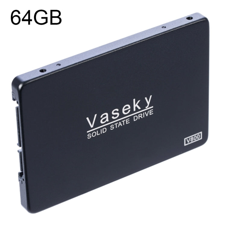 Vaseky V800 64GB 2.5 inch SATA3 6GB/s Ultra-Slim 7mm Solid State Drive SSD Hard Disk Drive for Desktop, Notebook - Solid State Drives by Vaseky | Online Shopping UK | buy2fix