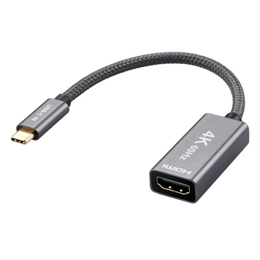 4K 60Hz USB-C / Type-C Male to HDMI Female Adapter Cable - Computer & Networking by buy2fix | Online Shopping UK | buy2fix