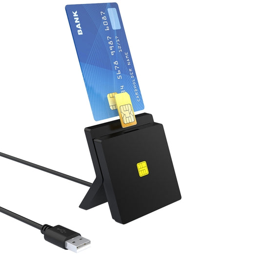 Rocketek CR319 USB 2.0 Smart Card / SIM 2 in 1 Card Reader -  by ROCKETEK | Online Shopping UK | buy2fix
