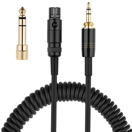 ZS0225 Headphone Audio Cable for AKG Q701 / Pioneer HDJ-2000 (Black) - Headset Accessories by buy2fix | Online Shopping UK | buy2fix