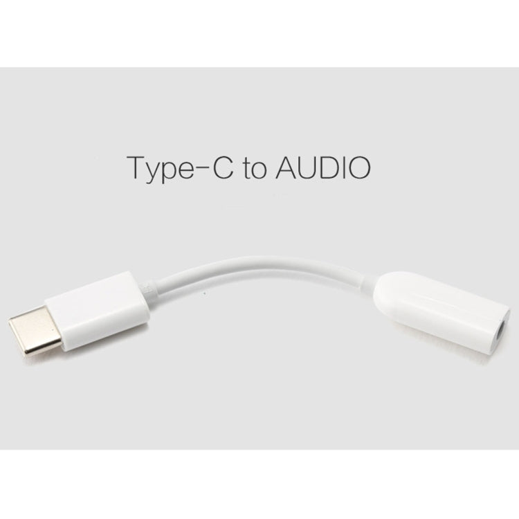 Original Xiaomi USB-C / Type-C to Audio Converter Adapter Cable, Cable Length: 9 cm, For Galaxy, Huawei, Xiaomi, LG, HTC and Other Smart Phones - Type-C Adapter by Xiaomi | Online Shopping UK | buy2fix