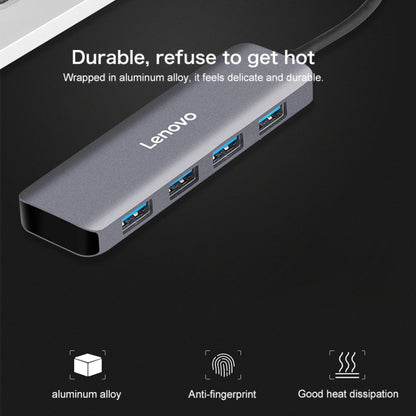 Lenovo C04 4 In 1 Type-C / USB-C to USB-C Converter Splitter Hub - Computer & Networking by Lenovo | Online Shopping UK | buy2fix