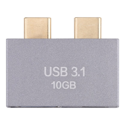 USB Female + USB-C / Type-C Female to 2 x USB-C / Type-C Male Adapter - Computer & Networking by buy2fix | Online Shopping UK | buy2fix