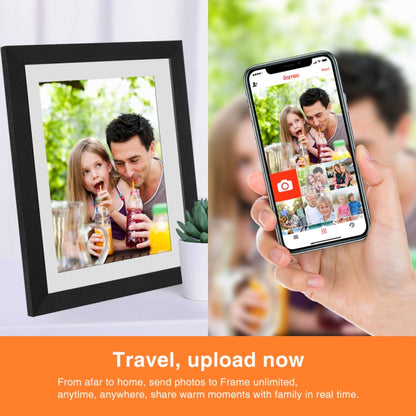 G100 10.1 inch LCD Screen WIFI Cloud Album Digital Photo Frame Electronic Photo Album with Touch Rotating Screen & Video Push (UK Plug) - Consumer Electronics by buy2fix | Online Shopping UK | buy2fix