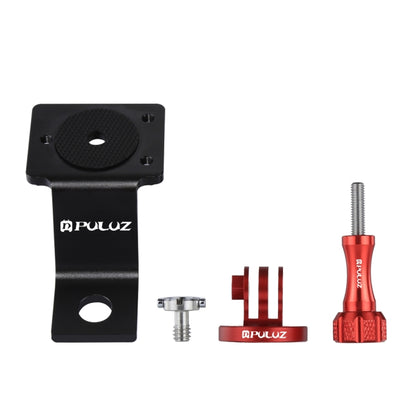 PULUZ Aluminum Alloy Motorcycle Fixed Holder Mount with Tripod Adapter & Screw for GoPro Hero11 Black / HERO10 Black /9 Black /8 Black /7 /6 /5 /5 Session /4 Session /4 /3+ /3 /2 /1, DJI Osmo Action and Other Action Cameras(Red) - DJI & GoPro Accessories by PULUZ | Online Shopping UK | buy2fix