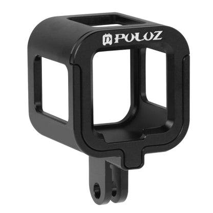 PULUZ Housing Shell CNC Aluminum Alloy Protective Cage with Insurance Frame for GoPro HERO5 Session /HERO4 Session /HERO Session(Black) - Metal Cases by PULUZ | Online Shopping UK | buy2fix