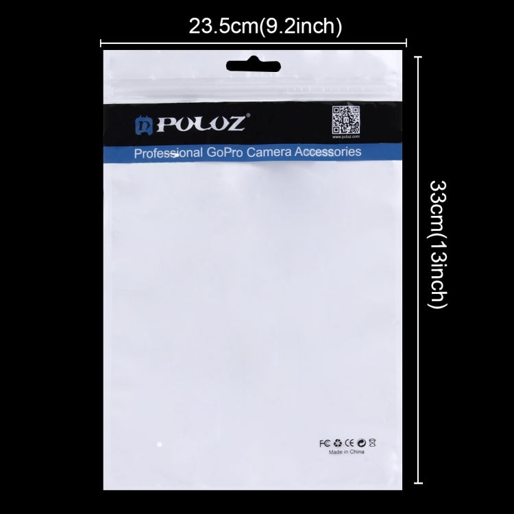 10 PCS PULUZ 33cm x 23.5cm Hang Hole Clear Front White Pearl Jewelry Zip Lock Packaging Bag(Size: XL) - DJI & GoPro Accessories by PULUZ | Online Shopping UK | buy2fix