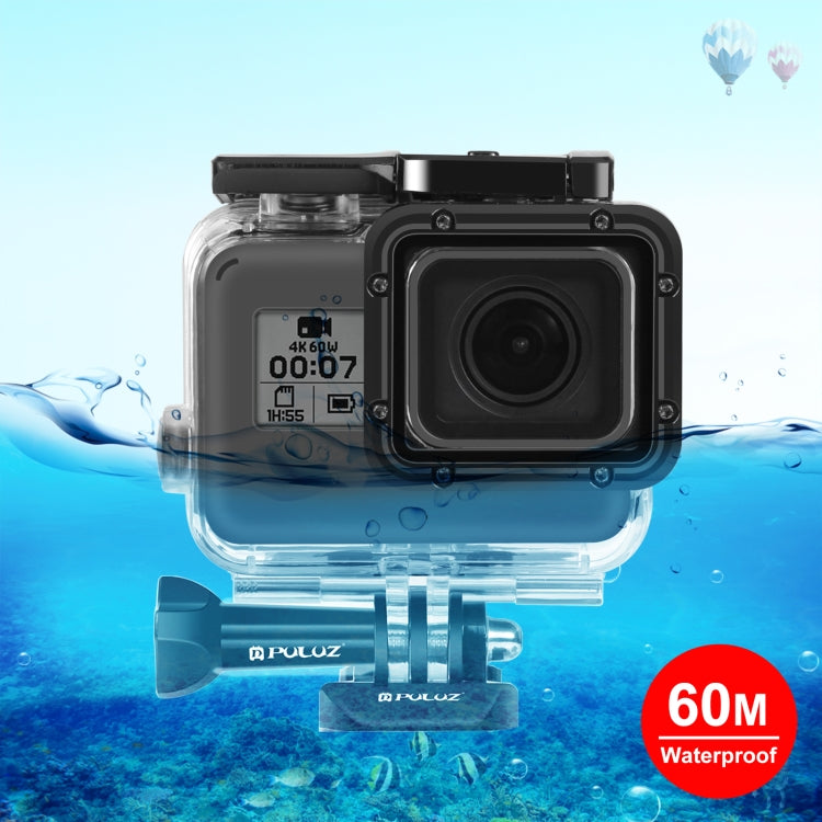 PULUZ for GoPro HERO(2018) / HERO7 Black /6 /5 60m Underwater Waterproof Housing Diving Protective Case with Buckle Basic Mount & Screw - DJI & GoPro Accessories by PULUZ | Online Shopping UK | buy2fix