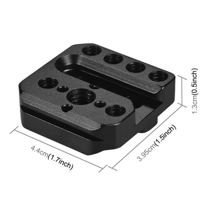 PULUZ Quick Release Plate External Mounting Holder for DJI RONIN / RONIN-S - Quick Release Plate by PULUZ | Online Shopping UK | buy2fix