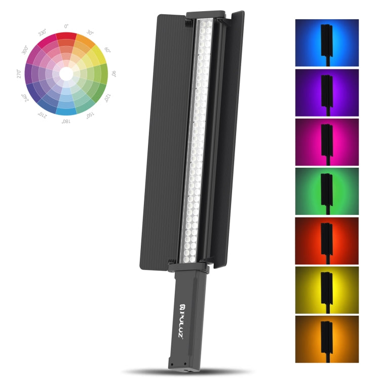 PULUZ 72 LEDs Photo Handheld Stick Light Full Color RGB Fill Light with Barndoor -  by PULUZ | Online Shopping UK | buy2fix