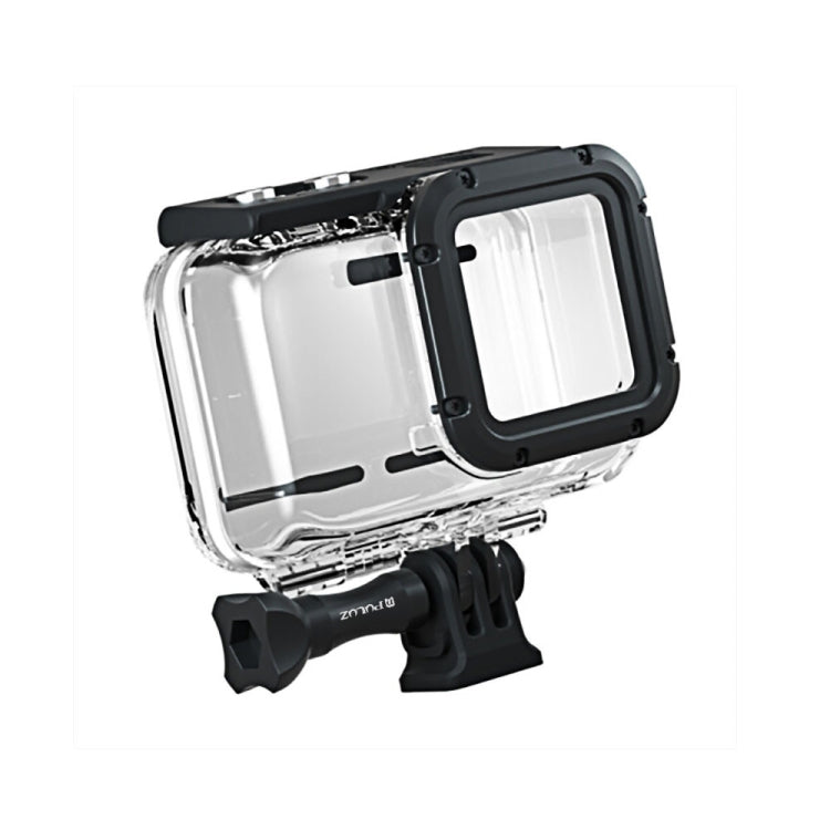PULUZ 60m Underwater Depth Diving Case Waterproof Camera Housing for Insta360 ONE R 4K Wide-angle Edition(Transparent) - DJI & GoPro Accessories by PULUZ | Online Shopping UK | buy2fix