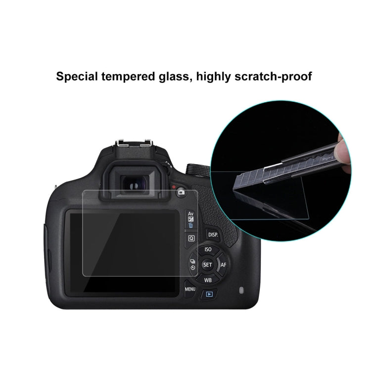 PULUZ 2.5D 9H Tempered Glass Film for Canon 1200D (KISS X70), Compatible with Canon 1100D / 1300D (KISS X80) / 1500D (KISS X90) - Camera Accessories by PULUZ | Online Shopping UK | buy2fix