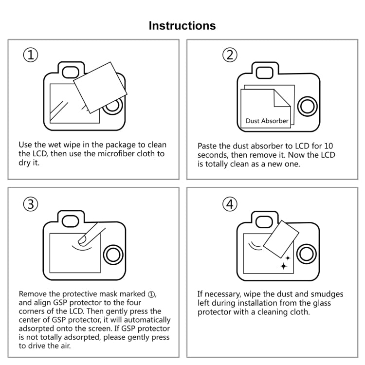 PULUZ 2.5D 9H Tempered Glass Film for Nikon D7100 - Camera Accessories by PULUZ | Online Shopping UK | buy2fix