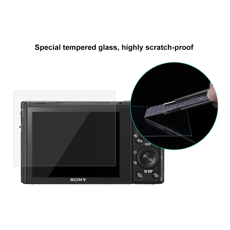 PULUZ 2.5D 9H Tempered Glass Film for Sony RX100, Compatible with Sony A9 / A7C / A7M2 / A7M2 / A7SM2 / A7III / A77 / RX1 / RX1R / RX10 / RX100/II/III/IV/V/IV / RX10IV/III/II / RX100M4 / RX100M5 / A99 / HX400 / HX300 / HX350 - Camera Accessories by PULUZ | Online Shopping UK | buy2fix