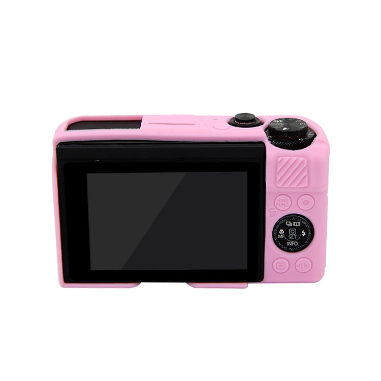 PULUZ Soft Silicone Protective Case for Canon EOS G7 X Mark II(Pink) - Camera Accessories by PULUZ | Online Shopping UK | buy2fix