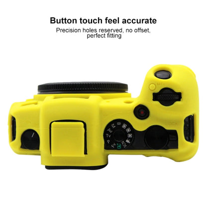 PULUZ Soft Silicone Protective Case for Canon EOS RP(Yellow) - Camera Accessories by PULUZ | Online Shopping UK | buy2fix