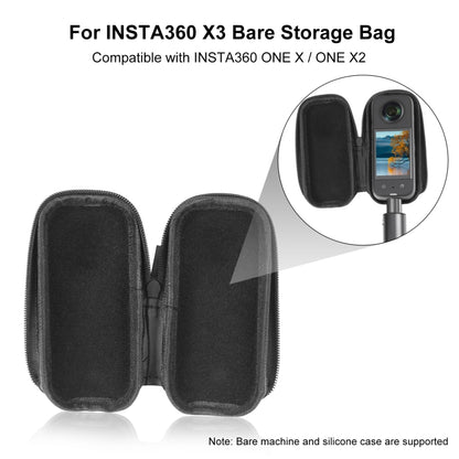 For Insta360 X3 / ONE X2 PULUZ Camera Portable Case Box Storage Bag (Black) - DJI & GoPro Accessories by PULUZ | Online Shopping UK | buy2fix