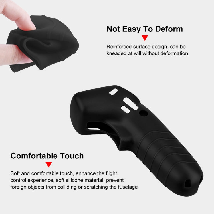 For DJI RC Motion 2 / DJI Avata / FPV Rocker PULUZ Silicone Protective Case(Black) - DJI & GoPro Accessories by PULUZ | Online Shopping UK | buy2fix