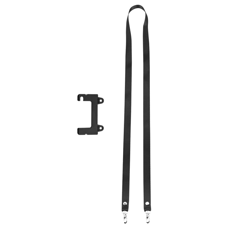 PULUZ Nylon Dual-Hook Anti-lost Anti-fall Neck Strap Lanyard for DJI Mini 3 / 3 Pro / Mavic 3 / Air 2 / 2S Remote Control (Black) - DJI & GoPro Accessories by PULUZ | Online Shopping UK | buy2fix