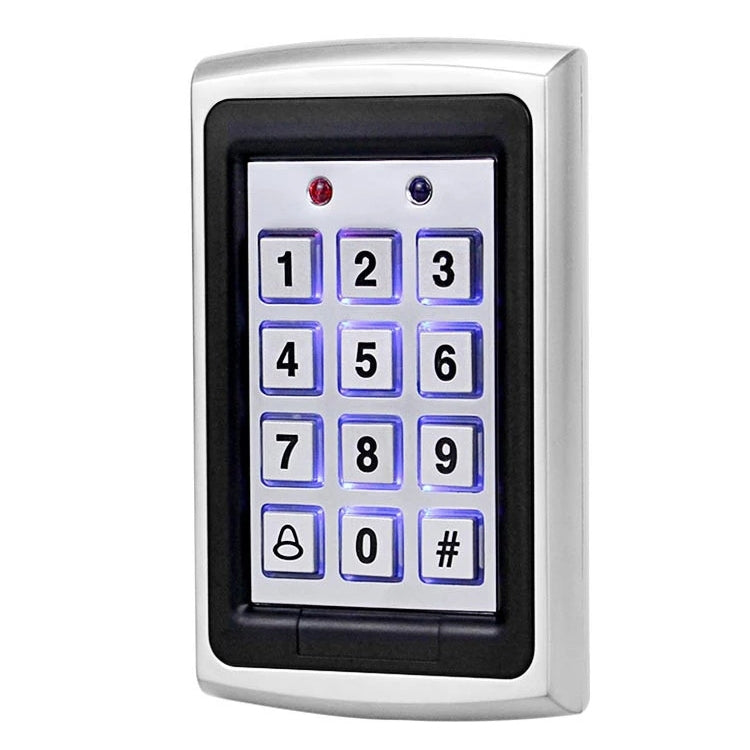 Standalone Keypad Access Control System (7612)(Silver) - Access Controller by buy2fix | Online Shopping UK | buy2fix