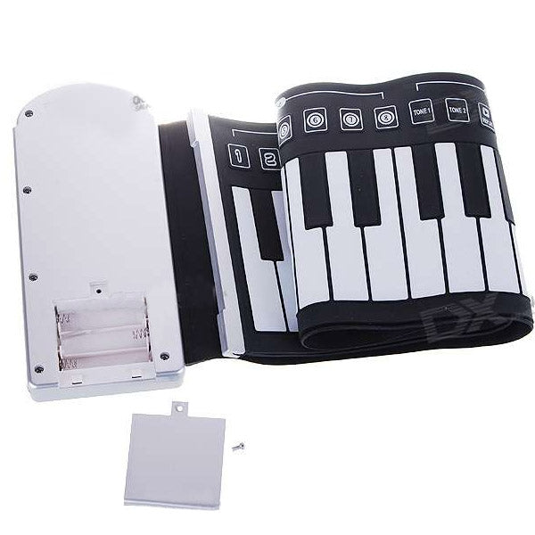 Portable Roll-up 49-Key Soft Keyboard Piano - Keyboard Instruments by buy2fix | Online Shopping UK | buy2fix