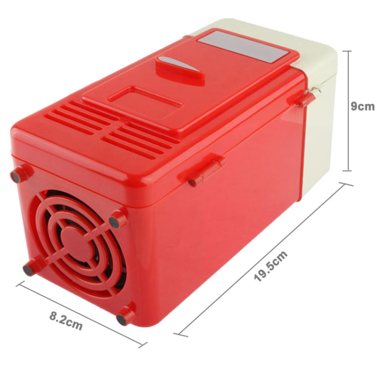 Mini USB PC Fridge Beverage / Drink Cans Cooling / Heating(Red) - In Car by buy2fix | Online Shopping UK | buy2fix