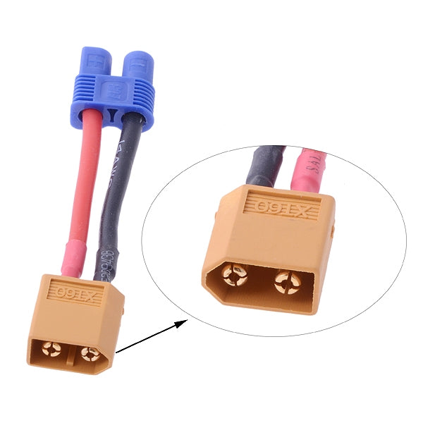 XT60 Male to Female EC3 Connector / Adapter - Toys & Hobbies by buy2fix | Online Shopping UK | buy2fix