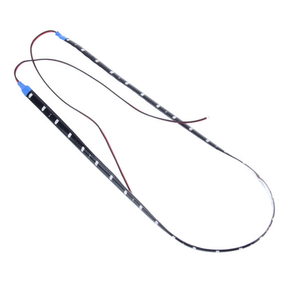 10 PCS 60cm 30 LED Waterproof Flexible Car Strip Light, DC 12V(Red Light) - In Car by buy2fix | Online Shopping UK | buy2fix
